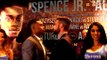 Errol Spence Jr vs Chris Algieri FACEOFF - esnews boxing
