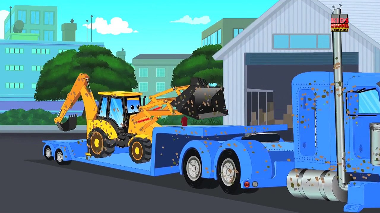 Amerikanischer LKW | Autowäsche | Kinder LKW | American Truck For Kids | Car Wash | Presch