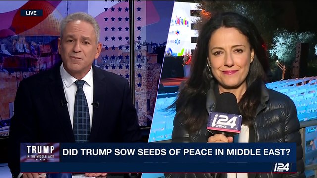 i24NEWS DESK | Trump: Israelis & Palestinians ready for peace | Tuesday, May 23rd 2017