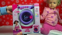 Para máquina juguete lavado niños que juegan con una lavadora de Barbie Barbi