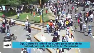 Simón Calzadilla, Movimiento Progresista de Venezuela Gobierno desesperado quema autobuses para culpar a la oposición