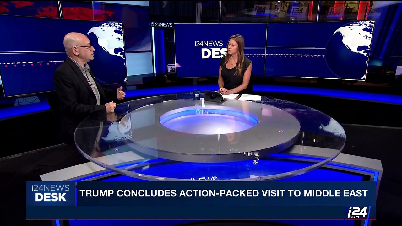 i24NEWS DESK | Trump concludes action-packed visit to Middle East | Tuesday, May 23rd 2017