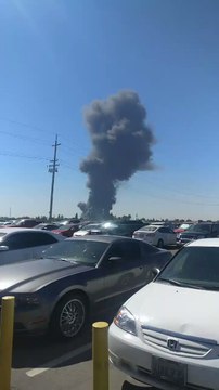 Thick Smoke Billows From Tanker Explosion in Atwater