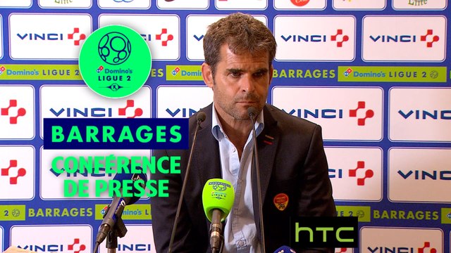 Conférence de presse Paris FC - US Orléans (0-1) : (PFC) - Didier OLLE-NICOLLE (USO) / 2016-17