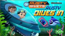 Rusty Rivets In Mission Rusty DIves In Rescue Nickelodeon Jr Games Kids Games Childrens Vi