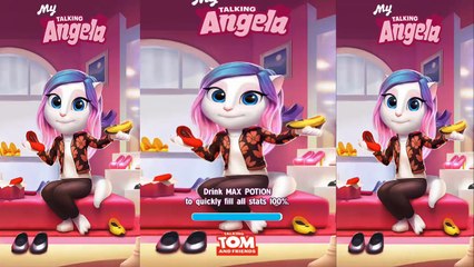 My Talking Angela New Update- New Outfit ,Shoe Collection 2017