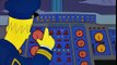 Los Simpson: Homer pilotando un avión