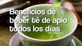 Beneficios de beber té de apio todos los días