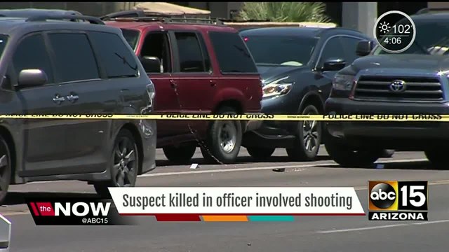 Glendale police officer shoots, kills suspect after chase