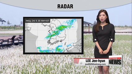 Rain in the southern regions, partly sunny in the capital area