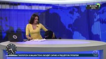 Cachorro invade estúdio de telejornal e rouba a cena na Rússia