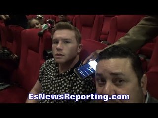 Canelo "I'LL COME IN WHERE I'M COMFORTABLE! IF I COME IN AT 180lbs, 190lbs IT'S MY PROBLEM!"