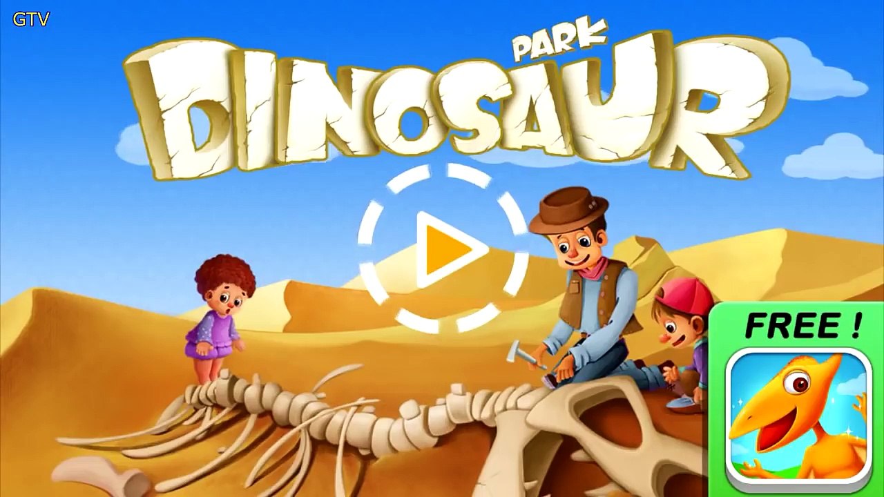 Learn Colors Dinosaurs for Children - Educational Dinosaur Park Compilation Kids Games