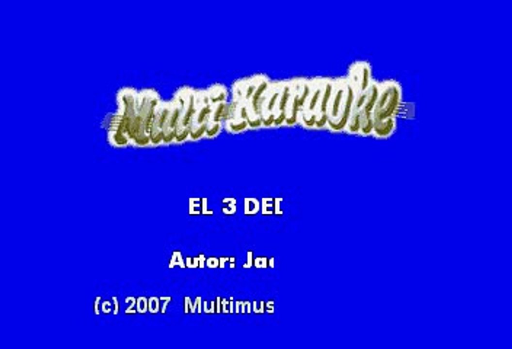 Los Rieleros del Norte - El Tres Dedos (Karaoke)