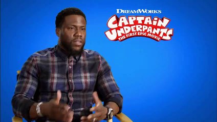Kevin Hart Is Hilarious Chatting About  'Captain Underpants: The First Epic Movie'