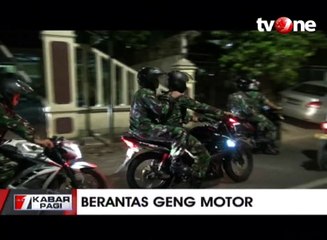 Antisipasi Geng Motor, TNI-Polri Gelar Patroli