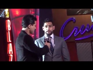 mario lopez talks to amir khan about how he would fight canelo  - EsNews Boxing