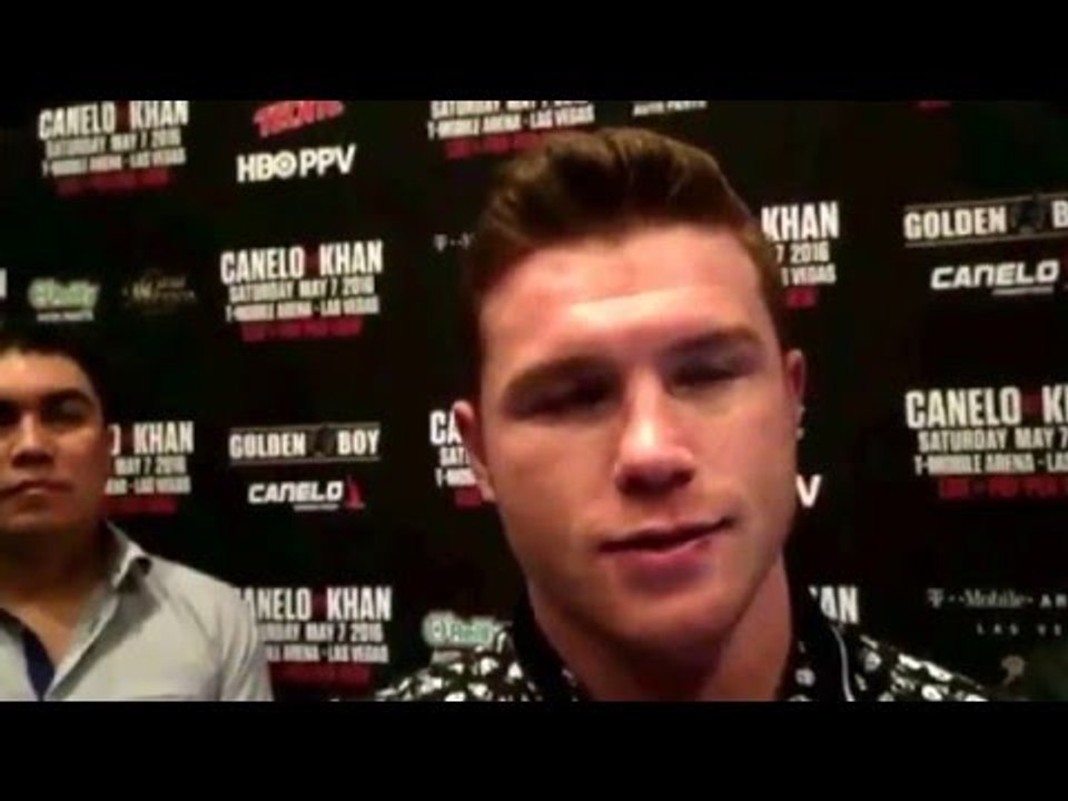 Canelo ON FIGHTING Amir Khan - EsNews Boxing