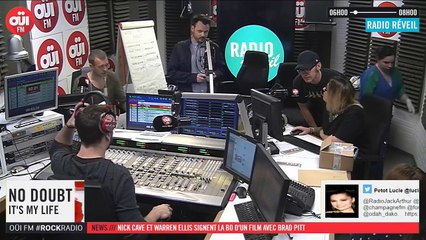 La radio OUI FM en direct vidéo /// La radio s'écoute aussi avec les yeux (3022)