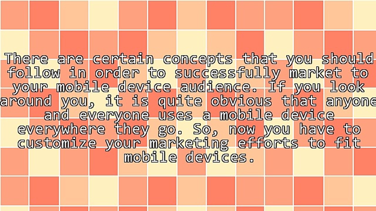 How to Reach Your Mobile Marketing Objectives