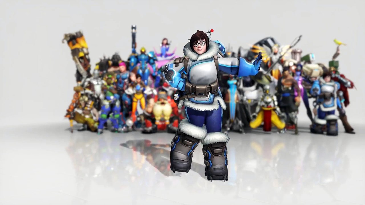 Overwatch: Mei's new Dance emote is the dance to Hare Hare Yukai from famous Japanese anime "The Melancholy of Haruhi Suzumiya"!