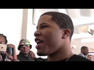 GERVONTA DAVIS Floyd Mayweather Is Like A Father To Me!  EsNews Boxing