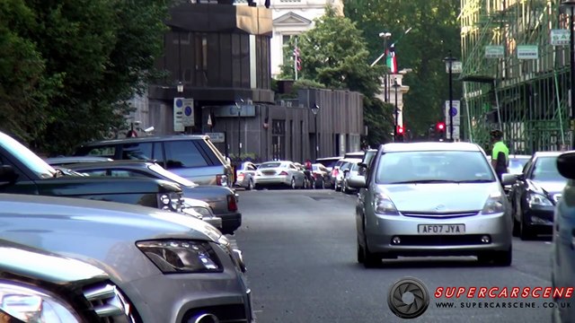 Cyclist SABOTAGES Lamborghini Aventador!!