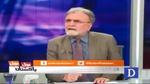 Nusrat Javed lashes out at Ch. Nisar for his Press Conference against Social Media