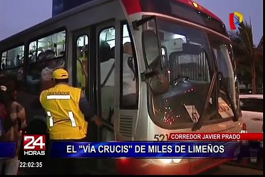 Corredor Javier Prado: usuarios critican servicio por falta de unidades de transporte