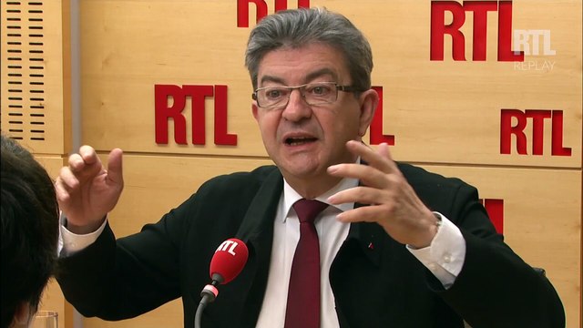 Jean-Luc Mélenchon était l'invité de RTL le 24 mai 2017