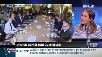 QG Bourdin 2017 : Emmanuel Macron, un président omniprésent et qui décide de tout – 24/05