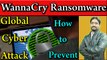 WannaCry Ransomware Global Cyber Attack Detail Explained |  How To Protect Your Device