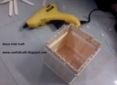 How To Make Pen Stand Using Ice Cream Sticks