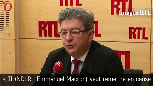 Réforme du Code du travail: «tout est à jeter» selon Mélenchon