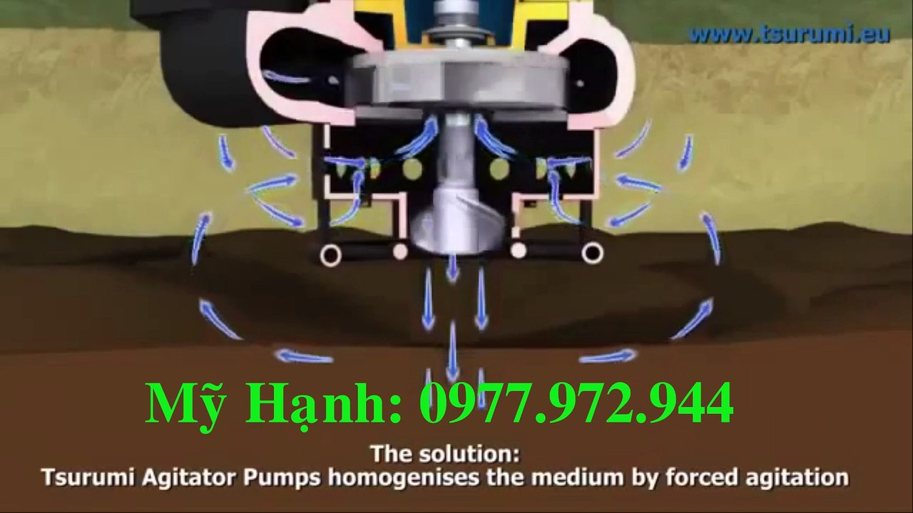 Bơm chìm nước thải Tsurumi HS 2.4, HS 2.75 giá rẻ