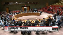 UN Security Council discusses North Korea's latest missile test at emergency meeting