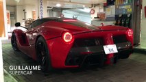 Ferrari LaFerrari in Paris ! Start Up, Sound, On Thew