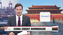 Moody's downgrades China's credit rating from Aa3 to A1