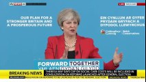 Theresa May mauled for 'dementia tax' U-turn, claims 