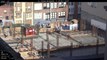 One-week construction time-lapse w 9 closeups  Week 134  An  in-between  week