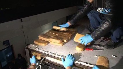 Bursa'da 162 kilo eroinle yakalanan 2 kişi hakim önünde