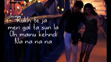 Main Tera Boyfriend Tu Mere Girlfriend_ Raabta _ Arijit Singh _ Neha Kakkar _Sushant & Kriti Lyrical