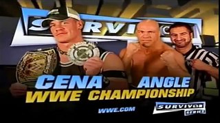 Survivor Series 2005 John Cena vs Kurt Angle Promo
