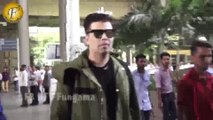 Karan Johar & Anil Kapoor Spotted At Airport