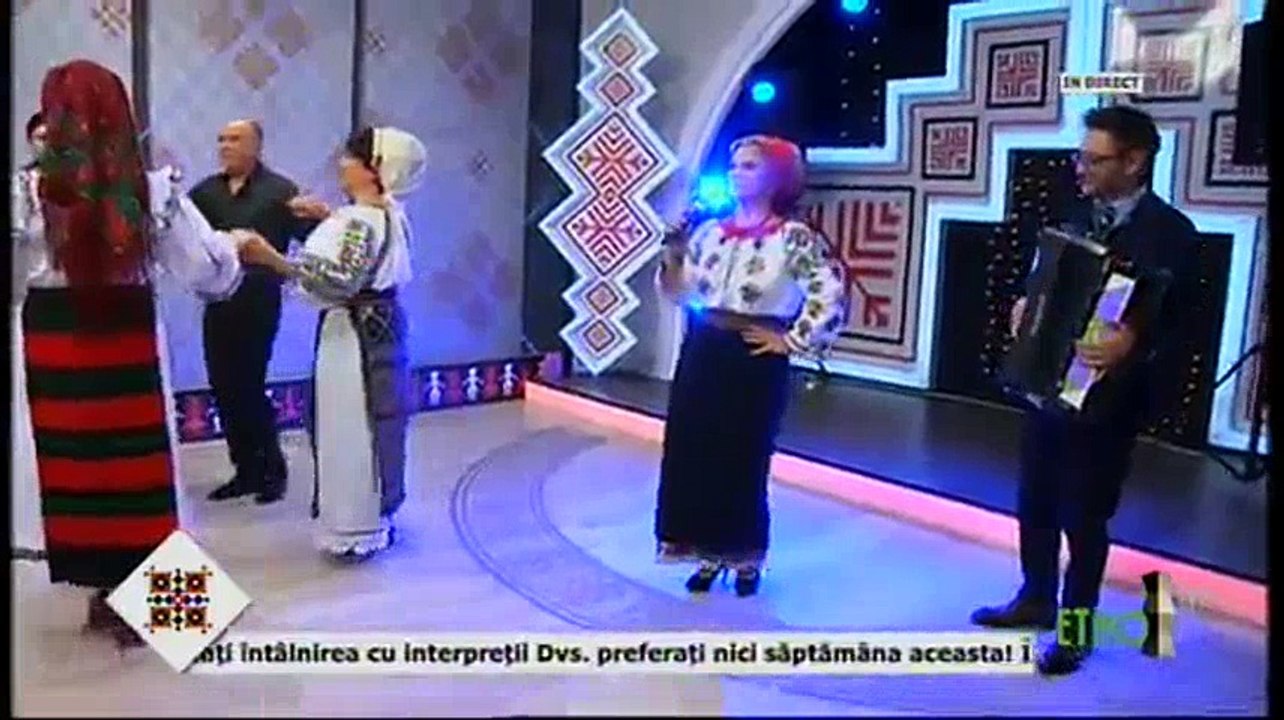 Brindusa Covalciuc Ciobanu - Hai, noroc si bun-gasit! (Seara buna, dragi romani! - ETNO TV - 07.03.2017)