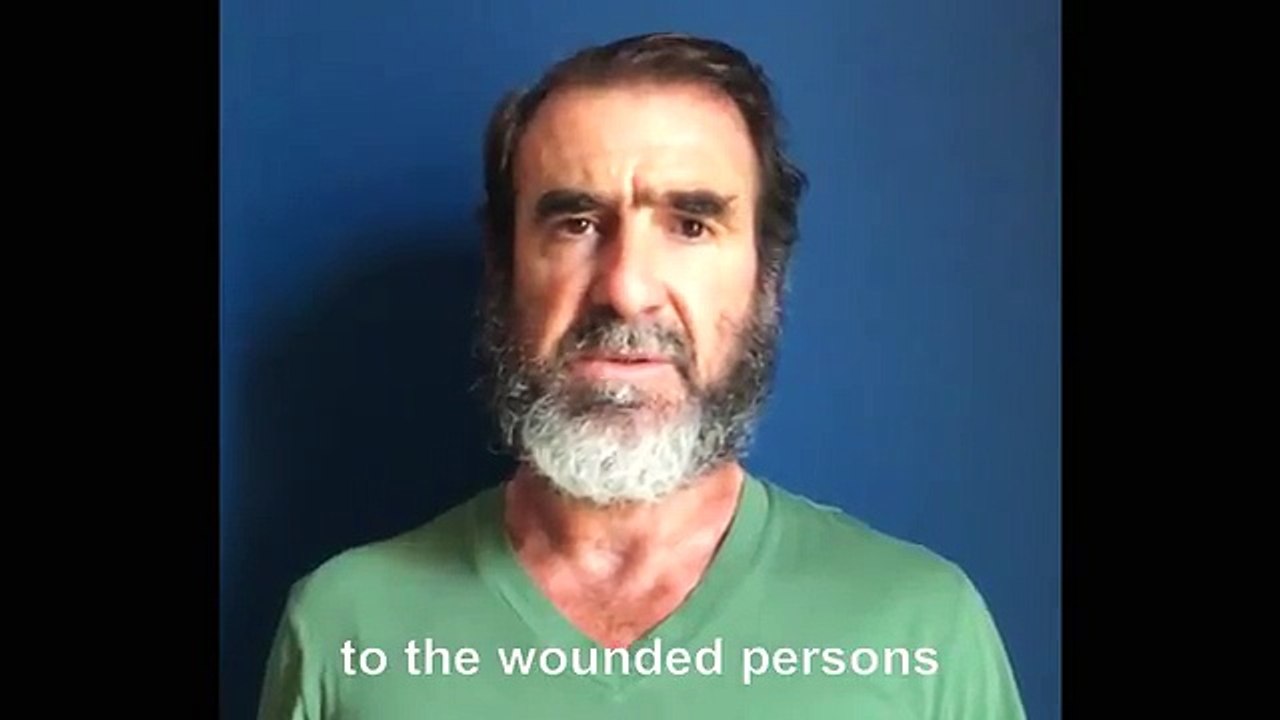 Eric Cantona rend un hommage émouvant aux habitants de Manchester:"Je souffre avec vous. Mon cœur est avec vous"