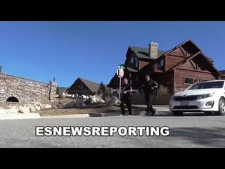 Julio Cesar Chavez Jr. Hour Long Non Stop AM Run In Big Bear - EsNews Boxing
