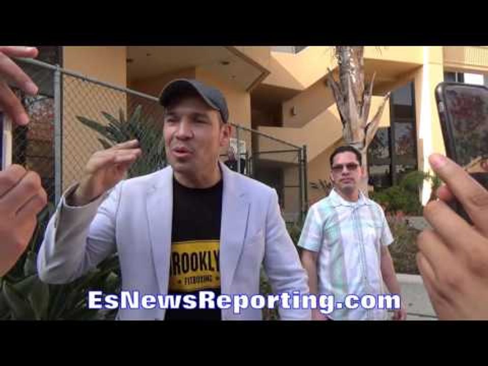 EVERY FAN WANTS A PICTURE WITH Sergio MARAVILLA Martinez - EsNews Boxing