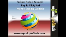Revenue Sharing Sites, Paid To Click/Surf Sites India - Organicprofitads