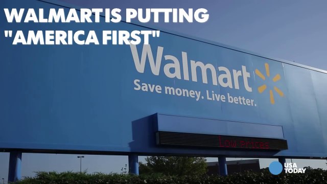 Walmart putting 'America first' by adding 10